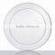 6'' Plastic Clear Seashell Plate