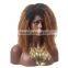  Express Large Stock andPromotion for Fully hand tied 100% human hair wig in Afro kinky curl hair style