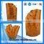 Laminated portable water stand-up spout pouch for climbing package with cap