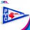 custom outdoor promotion triangle print flag