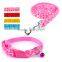 Yiwu Unique Style Ribbon Handmade Nylon Puppy Dog Collars And Leashes