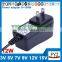 wall mounted 15v 500ma ac dc adapter with eu us uk au plug