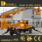 Customized 8-18m 10m Mini trailer articulated boom lift