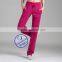Wholesale custom polyester cotton blank women yoga jogger pants