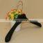 Bulk fancy cheap plastic retractable clothes hanger for kids clothes