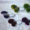 Artificial Potted Plant Plastic Table Small Plant Pots Artificial Grass Ball Tree
