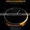 Premium newest round shape 1.22' TFT capacitive touch screen smart bluetooth watch with heart rate monitor and pedometer