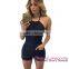 Cheap Wholesale Green Plus Size Ruffle Lace Up Girl Daily Wear Dress