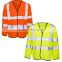 Standsafe Hi Vis High Viz Visibility Long Sleeve Vest Waistcoat Safety Jacket