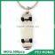 China Supplier trendy gift digital printing metal skateboard keychain