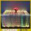 led light fiber optics fabric wedding decoration party table cloth