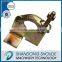 scaffold board retaining coupler for construction scaffolding pipes