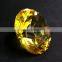 Wholesale 60mm Optical decorative glass Diamond with Golden Etched Facet