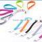 New arrival 2 in 1 plug usb charging cable, for iphone usb charging cable samsung cable