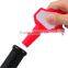 Novelty silicone wine bottle stopper parts for writing deadline time
