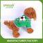 Green pet dog T-shirt dog clothes with foot printing