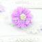 Pretty Chiffon Pearl Flowers Top Baby Headband Cute Girls Princess Stretch Headband