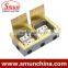 Floor socket, floor switch 2 poles /3 poles /5 poles golden, white, black