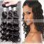Wholesale Body Wave Virgin Indian Human Hair Extension Black Hair Weft