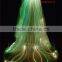 stage light up led wings,full color change led belly dance wings,Event stage led dance costume