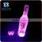 Cheap Plastic Party Novelty Battery Operated Hot Sale Items Glow In The Dark Logo CustomUV Light Sticker Coaster