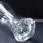 Wholesale custom made flint glass wine bottle