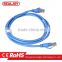 2016 hot selling utp grey category 20m cat5 cable