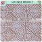 Fashion White chemical 100% Polyester Embroidery Lace Fabric