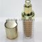 Taper-shaped Acrylic Cosmetic Lotion Pump Bottle, Plastic Bottle Cream Packaging,30ml/50ml/80ml/120ml