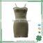 Spaghettti strap short mini bandage summer dresses for girls