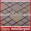 Glossy 304 stainless steel mosaic tiles