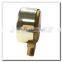 High quality bottom connection forged brass manometer