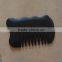 Natural black nephrite bianshi comb