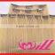 Brazilian Hair Wholesale White Hair Clip In Hair Extension Grade AAA Color Blonde Human Hair Remy Clip In Hair Extensions