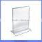 China manufacture hot sale promotion elegant acrylic sign holder block