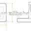 For Drilling/rail monitor/vehicle posture detection Wireless Leveling Sensors with Air Plug