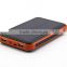2016 New Products Customized Large Capacity Solar Power Bank 10000mah For Cell Phone