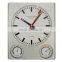 Plastic Wall Clock With Temperature and Humidity