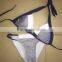 Womens Plain Bikini Set Swimwear Low waist Swimsuit Beach Wear Bathing Suits