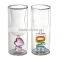 heat resisitant borosilicate glass material New design double wall wine glass