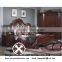 Hotel Furniture China Antique Oriented Solid Wood Hand Carved Sofa