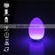 Dongguan LED color changing hard egg lighting smart lamp speaker