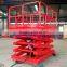 Hydraulic stationary 4m scissor lift platform customization