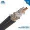 RG58U coaxial cable CCS conductor 50 OHM foam PE Al foil shield AL-Mg wire braid PVC jacket