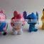 Melody Cute Design Custom Toys Soft Pvc Figures Silicone Toy Vinyl Bank
