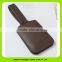 16031 Manufacturer Luggage Tags PU Leather for Business Suitcase Tags Label ID Tags Travel Accessories Factory OEM