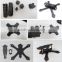 High quality glossy surface custom carbon fiber board cnc machined parts for drone frame