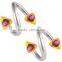 stainless steel eyebrow body jewelry eyebrow ring