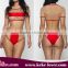 wholesal 2015 new arrival lady photos sexy open brazilian bikini plus size swimsuit women side open swimwear