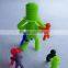 Silicone man shape bottle cap wine stopper